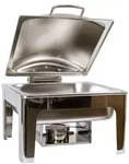 Edelstahl Luxus Speisenw&auml;rmer 2/3 Warmhaltebeh&auml;lter Chafing Dish 6,0 Liter