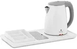 Royal Catering Professioneller Hotel-Wasserkocher - wei&szlig; - 1,2 L - 1800 W &ndash;...