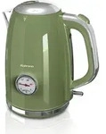 Nostalgie Wasserkocher R-7715, Retro-Design, gr&uuml;n, 1,7 l, 2200 W,