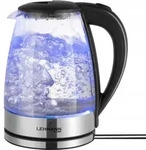 Kabelloser Glas-Wasserkocher Beleuchtet Led Leistungsstark 2200W 2L - Transparent