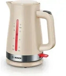 Bosch MyMoment, 1,7 l, 2400 W, Cremefarben, Kunststoff, Wasserstandsanzeige, Drahtlos