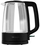 Cecotec ThermoSense 320, 1,7 l, 2200 W, Transparent, Schwarz, Glas,