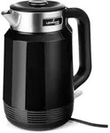 LEHMANN Wasserkocher 2200W 2L, schwarz, Edelstahl, 360&deg;-Sockel, BPA-frei,
