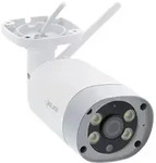 InLine&reg; SmartHome HD WLAN Au&szlig;enkamera mit LED, IP66 - Silber/Wei&szlig;