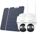 Reolink 2x B440 Battery-WiFi + 2x Solarpanel wei&szlig;