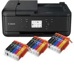 Canon Pixma TR7650 Multifunktionsdrucker mit 15 kompatiblen Patronen
