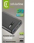 Cellularline Fast PD 10000 Tragbares Fast PD Ladeger&auml;t 10000mAh ​, 10000 mAh,