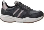 Xsensible SWX3 Lady Damen Sneaker, Halbschuhe, Schn&uuml;rer, Leder, Blau - Damenschuhe
