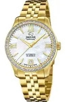 Jaguar Damen Analog Uhr Heritage Elegant Edelstahl gold UJ999/1 - Gold