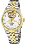 Jaguar Damen Analog Uhr Coeur Elegant Edelstahl silber gold UJ995/1 - Silber