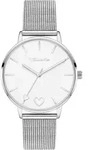 Tamaris TT-0024-MQ Damen-Armbanduhr, Metall-Armband - Silber