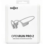 SHOKZ OpenRun Pro 2 Silver &ndash; Kabellose Sportkopfh&ouml;rer mit offenem Ohrdesign,