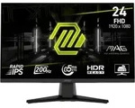 MSI MAG 242F Flat Gaming TFT 24" FHD IPS 200Hz 0.5ms HDMI DP