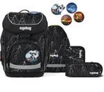 Ergobag cubo Super ReflektB&auml;r Set - Schwarz