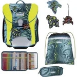 Scout Micro Action Schulranzen Set 4tlg. - Blau