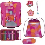 Scout Schulranzen Basic Micro Set 4-teilig Florida Sunset pink - Rosa