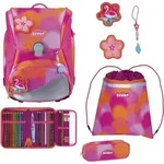 Scout Alpha Florida Sunset Schulrucksack Set 4tlg. - Rosa