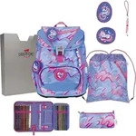 DerDieDas ErgoFlex Light Superflash Magic Unicorn Set 5tlg. - Hellblau