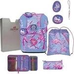 DerDieDas ErgoFlex Tiny Superflash Magic Unicorn Set 5tlg. - Blau