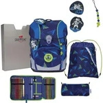 DerDieDas ErgoFlex Tiny Exklusiv LED Moon Mission Set 5tlg. - Blau