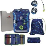 DerDieDas ErgoFlex Easy LED Exklusiv Moon Mission Set 5tlg. - Blau