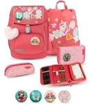 Belmil Comfy Plus Premium Schulranzen Set 5-teilig "Rose Quartz" - Rosa