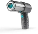 CLEANmaxx Akku-Handstaubsauger 6-tlg. 3,7V - Grau/Blau