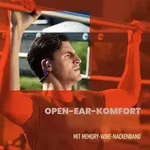 JBL Endurance Pace Open-Ear-Sport-Kopfh&ouml;rer mit Bluetooth, Schwarz/Limette - Schwarz