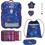 Scout Neo Exklusiv LED Schulrucksack Set - Blau