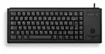 CHERRY G84-4400, Kabelgebunden, USB, QWERTY, Schwarz - Schwarz