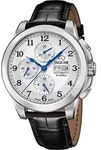 Jaguar Le Chronographe Automatik Chronograph Silber Leder J975/1 - Bunt