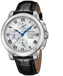 Jaguar Le Chronographe Automatik Chronograph Silber Leder J975/2 - Bunt