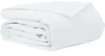 vidaXL Sommerdecke 240 x 220 cm Sommer Feder Wei&szlig; Atmungsaktiv - Wei&szlig;