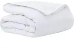 vidaXL 2-in-1 Bettdecke Wei&szlig; 135 x 220 cm Feder - Wei&szlig;