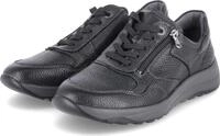 Waldl&auml;ufer Herren Low Sneaker K-JOHN Schwarz Hirschleder Gr&ouml;&szlig;e: 43