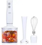 alpina StabmixerSet - Schneebesen, Zerkleinerer, Mixer - 230V 400W - Wei&szlig; -...