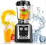 VEVOR Kommerzieller Standmixer, 2200 W, 3-Funktionen-K&uuml;chenmixer f&uuml;r gefrorene