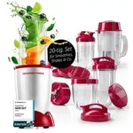 GOURMETmaxx Mr. Magic Power 400 Pro mit Zubeh&ouml;rset XL - Shakes, Smoothies & Co.