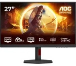AOC G4 Q27G4SRU, 68,6 cm (27"), 2560 x 1440 Pixel, Quad HD, LED, 1 ms, Schwarz,...