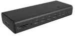 ICY BOX DockingStation 17-in-1, 6x Videoausgabe, Kabelgebunden, USB 3.2 Gen 2 (3.1