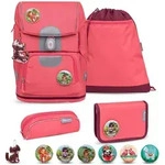 Belmil Motion ergonomisches Schulranzen Set 5-teilig "Sweet Candy" aus recyceltem