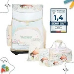MUWO "Lil Fairy" Kinder Schulranzen Set 5tlg. | MW-356 - Orange