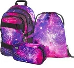 Baagl Schulrucksack Set M&auml;dchen 3 Teilig, Schultasche ab 3. Klasse, Grundschule