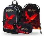 Baagl Schulrucksack Set 3 Teilig Schultasche - Harry Potter Ph&ouml;nix