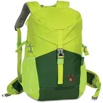 fabrizio Kinderrucksack gr&uuml;n ohne Motiv einfarbig schlicht - Gr&uuml;n