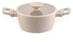 Fackelmann x Pamela Reif Shell Kochtopf mit Deckel 20 cm Modernes Design in