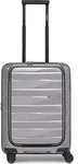 Bergpfeil mit Laptopfach Travel Cabin Trolley With Front Pocket Arctic Silver