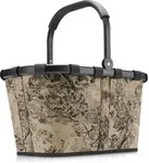 reisenthel carrybag Einkaufskorb Jacquard Brown Tragekorb BK6055 - Schwarz/Braun