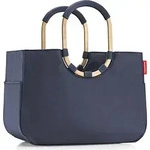 reisenthel loopshopper L Einkaufstasche Tragetasche Midnight Gold OR4126 - Blau