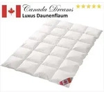 Canada Dreams Luxus Winter Daunendecke PLUS W&auml;rmegrad 4 240x220 cm
